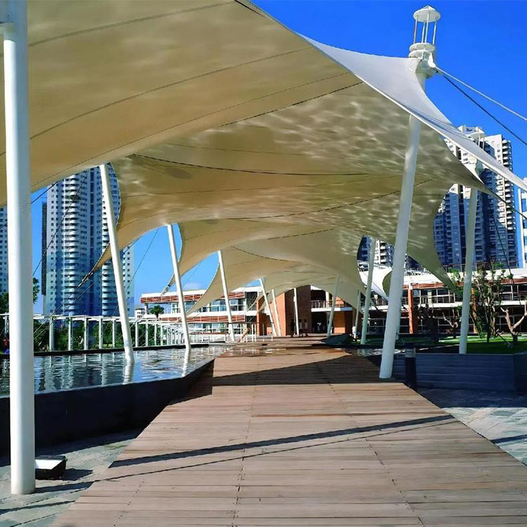盖州市膜结构景观棚